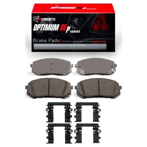 Hyundai Elantra Brake Pads - Front - R1 Concepts - Optimum OE - `21-`25